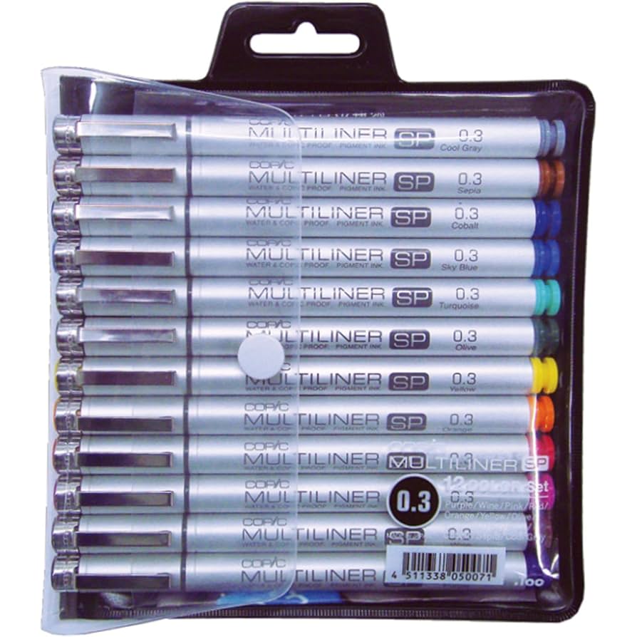 コピック48本　COPIC MULTI LINER 12本 コピック48本 COPIC MULTI LINER 12本 コピック48本 COPIC MULTI